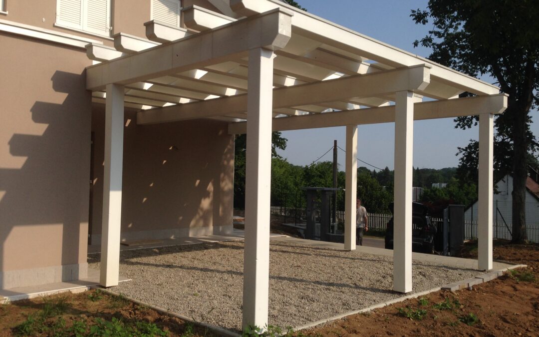 COPERTURA GAZEBO PER AUTO
